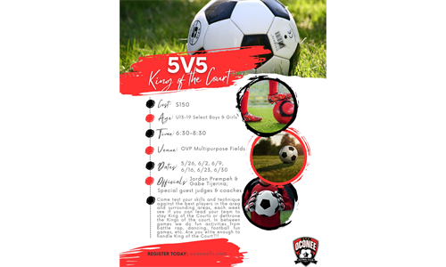 Summer 5v5 for 13U-19U